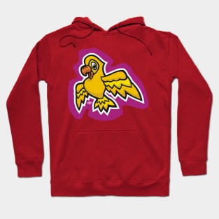 Little Yellow Parrot Hoodie